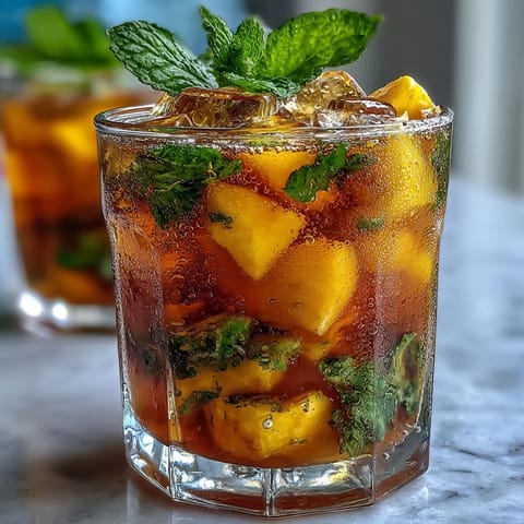 Mango Peach Iced Tea