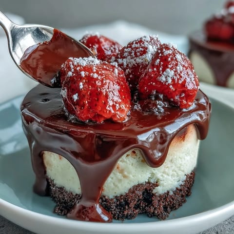 1. Easy Dubai Chocolate Strawberry Cheesecake Cups: creamy cheesecake filling layered over chocolate biscuit base, topped with fresh strawberries and rich chocolate ganache in individual cups.  