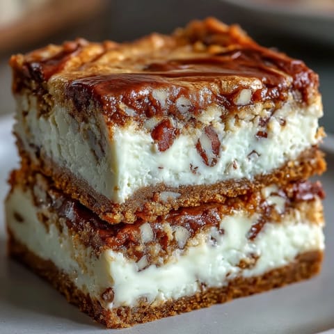 Carrot Cake Cheesecake Bars