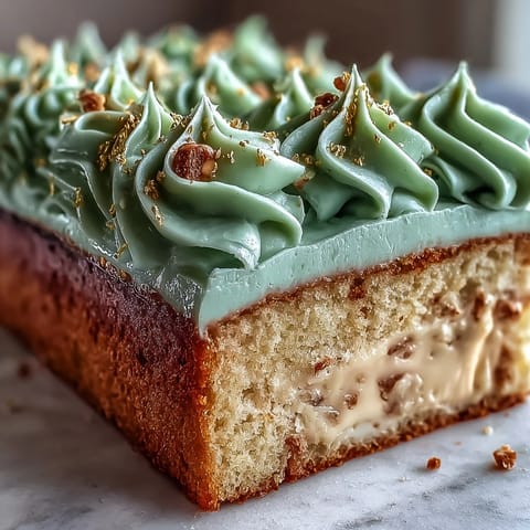 Graduation cake with elegant sage green and gold buttercream frosting.