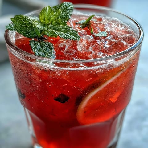 Enjoy this easy, naturally colored pink lemonade, ideal with lemon slices.