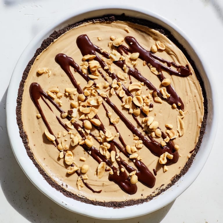 Delicious, creamy Peanut Butter Pie, perfect for a no-bake dessert and easy to enjoy.