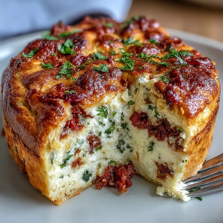 Traditional Italian Easter Pie with Ricotta and Salami, a hearty, cheesy pie with tender crust, savory salami, and aromatic herbs, perfect for festive brunch or dinner.